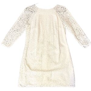 Lilly Pulitzer White Lace Dress | Size 8
